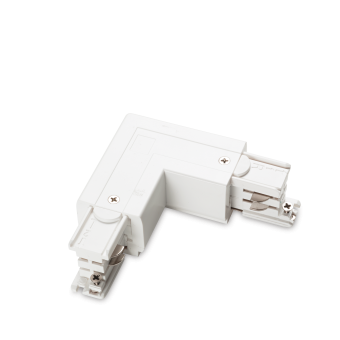 LINK TRIMLESS L-CONNECTOR LEFT ON-OFF WH
